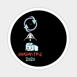 Funny Quarantine 2020 Magnet